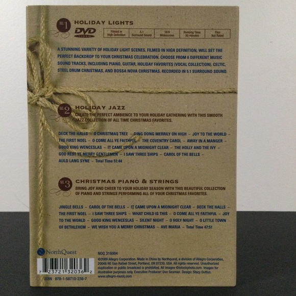 Lot of 7 Holiday DVDs featuring sights, lights and music of the Season - Picture 12 of 16